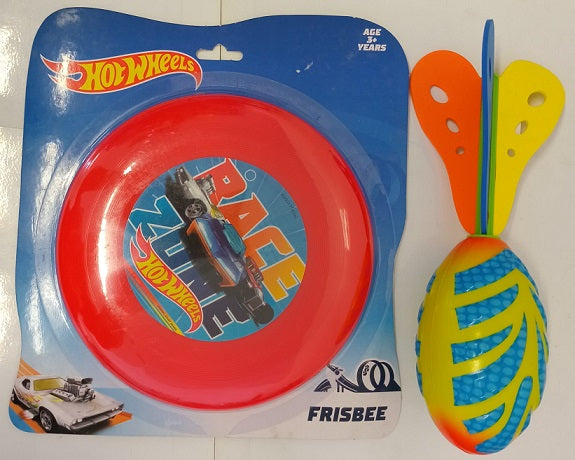 Hotwheels Frisbee &amp; Ball Flying