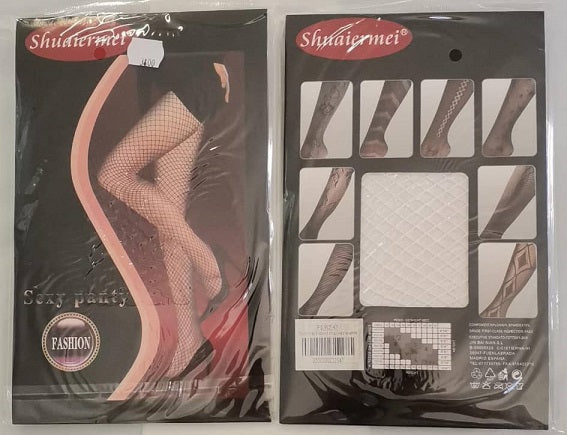 Stockings Fishnet White