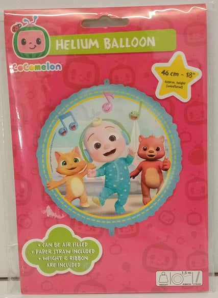 Cocomelon 18inch Foil Balloon