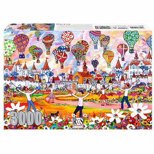 Puzzle - Balloons by Portchie 3000pc