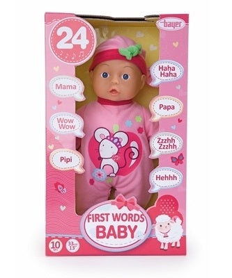 My First Baby Doll 33cm w/24 sounds