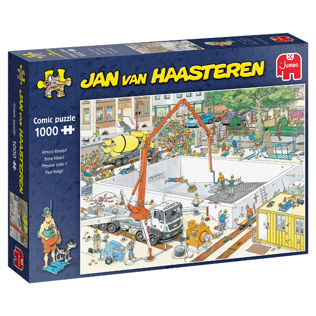Puzzle Jan van Haasteren Almost Ready 1000pc