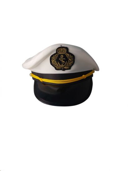 Hat Sailor Captain Hat white