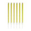 Candle - Gold 6pc