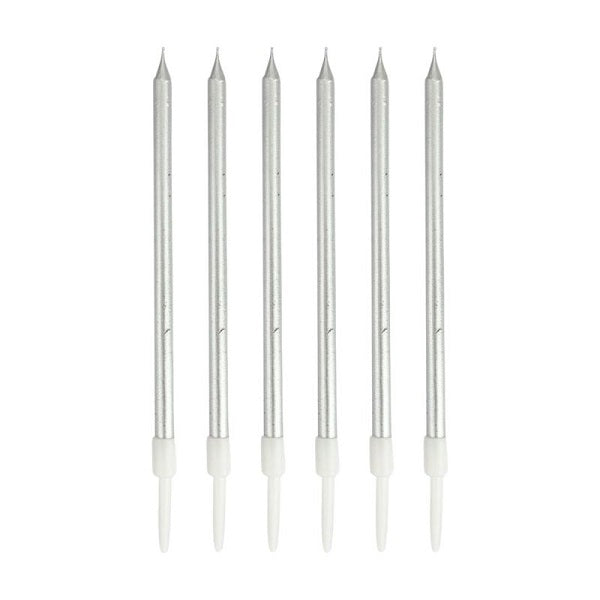 Candle - Silver 6pc