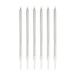 Candle - Silver 6pc