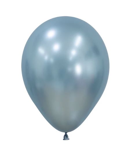 Latex Balloon - Silk Arctic Blue