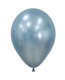 Latex Balloon - Silk Arctic Blue