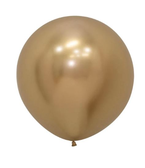 Balloon Latex - Chrome Gold 18inch