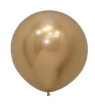 Balloon Latex - Chrome Gold 18inch