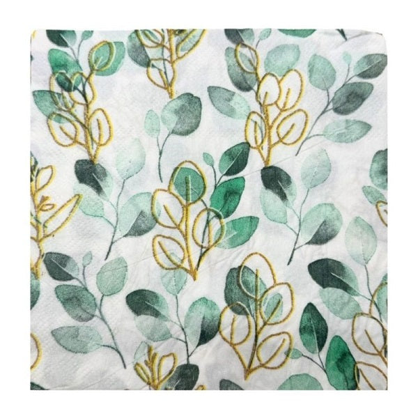 Serviettes Euclyptus 20's
