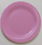 Paper Plate Pink