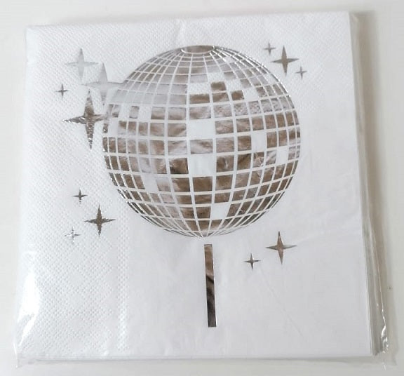 Serviettes - Disco Ball 20pc
