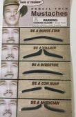 Mustache On Card