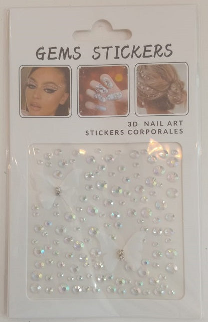 Face Gem Stickers