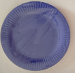 Paper Plate Royal Blue