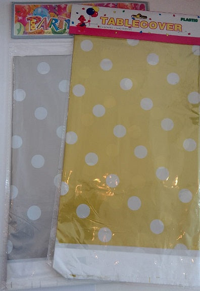 Tablecloth - Red with White Dots