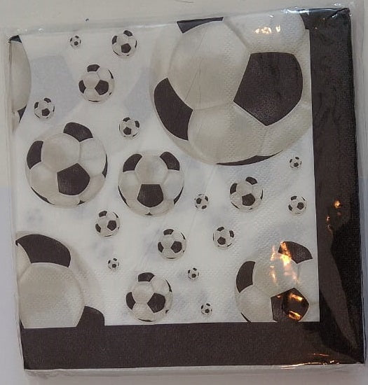 Soccerball Serviettes