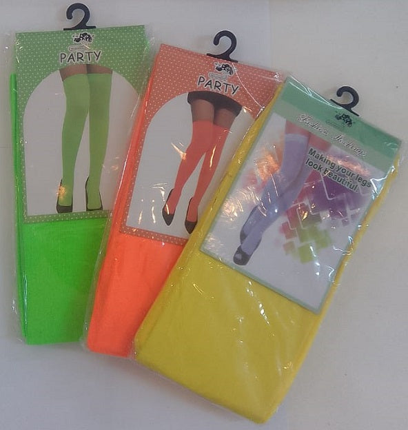 Stocking Thigh High Neon