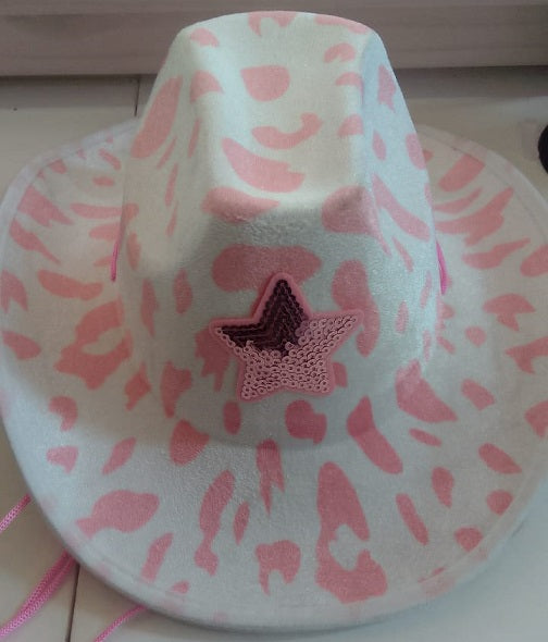 Hat Cowgirl Sequins