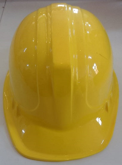 Hat Yellow Construction Plastic