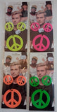 Peace Neon Set - Necklace&Earings