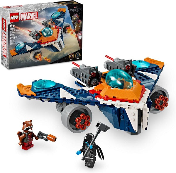 Lego Marvel Rocket&#39;s Warbird vs Ronan