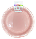 Plates - Pastel Pink 22cm (8)
