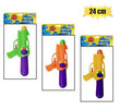 Water Gun Mini Pistol 24cm Asstd