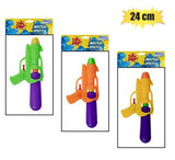 Water Gun Mini Pistol 24cm Asstd