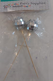 Cake Topper - Mirror Balls 11cm (20)