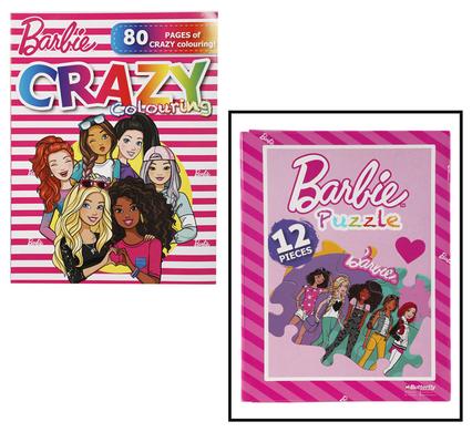 Activity Book &amp; Puzzle Barbie