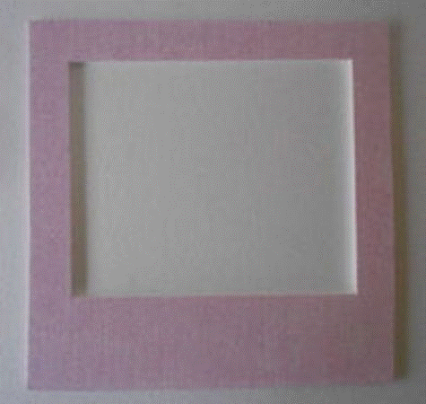 Photobooth Frame 60cm Glitter Light Pink