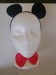 Mr Mouse Ears Aliceband & Bowtie