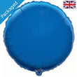 18 inch Foil Round Balloon Blue