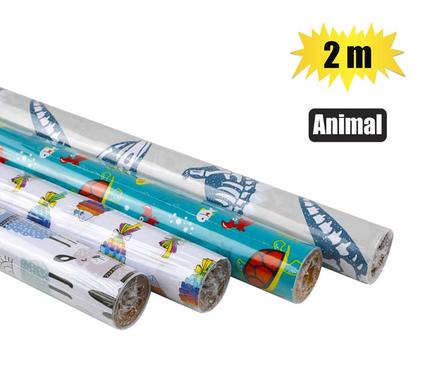 Gift Wrap Animal 700mm x 2m