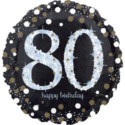 Age80 - FB Holo Sparkling 80 BDay