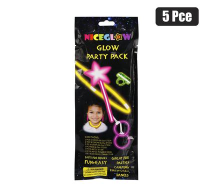 Glow Stick Girls Party Pack 5pc