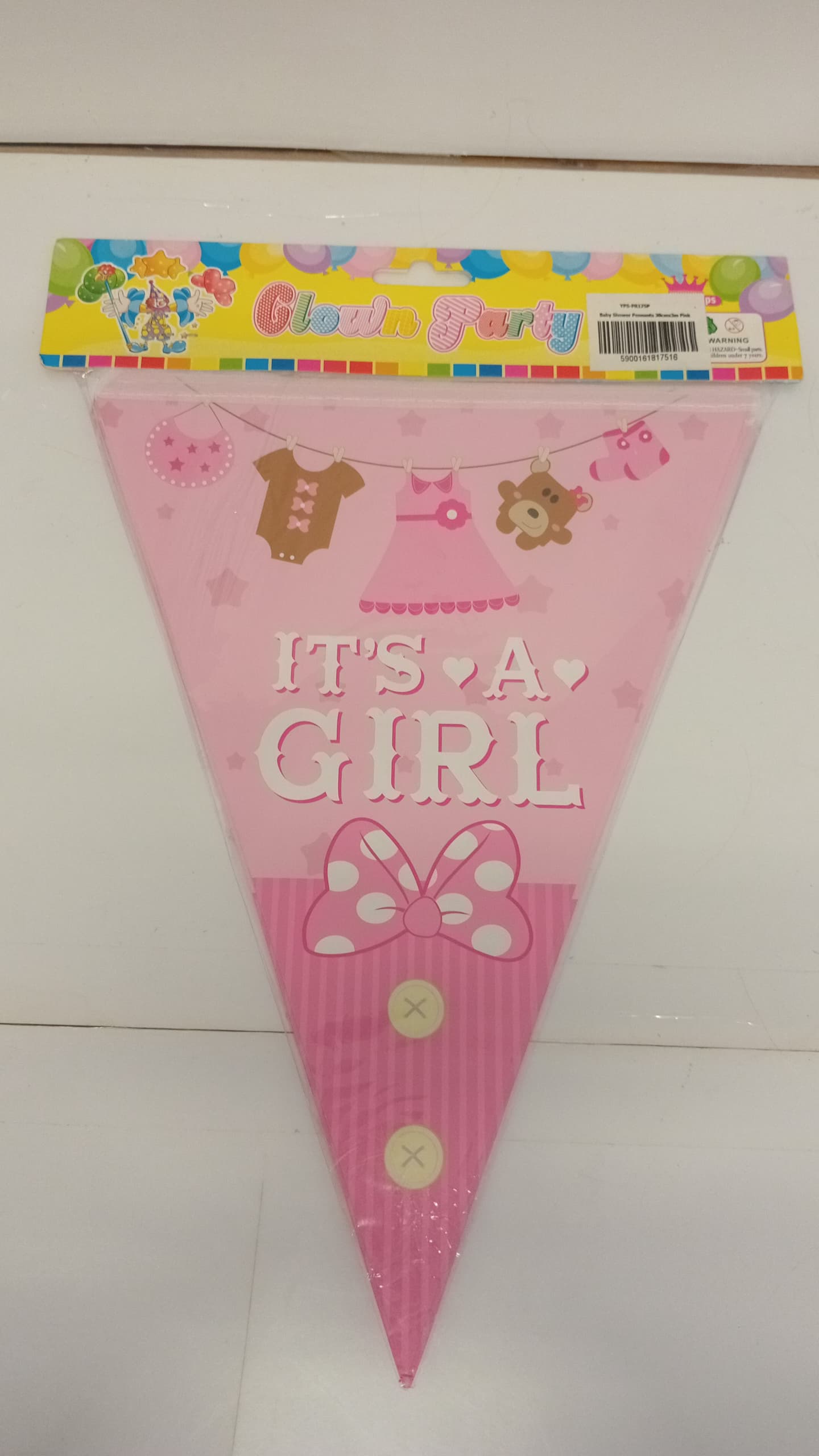 Flag Banner It's A Girl 3m