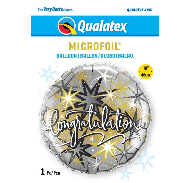 Foil Balloon - Congratulation Elegant
