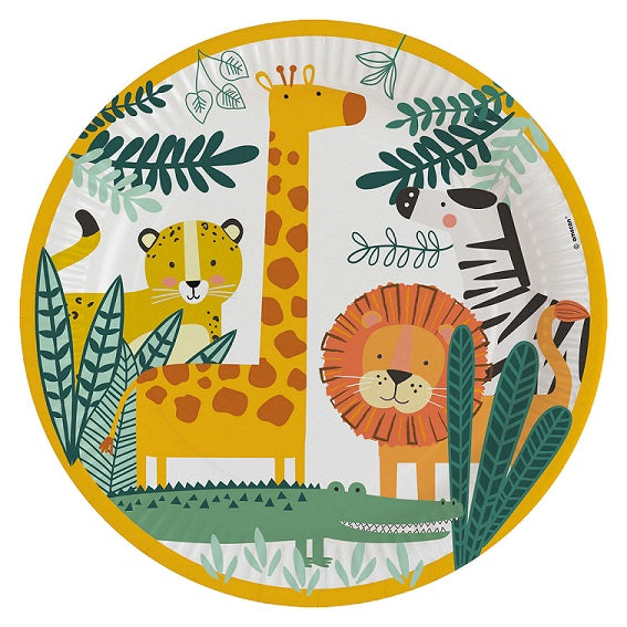 Wild Animals -Get Wild Paper Plates (8)