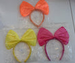 Aliceband Neon Bow