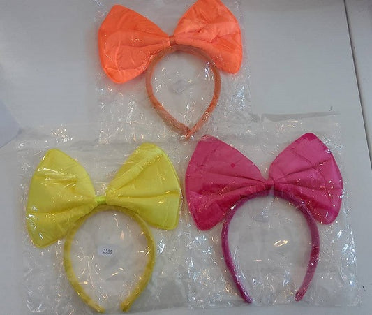 Aliceband Neon Bow