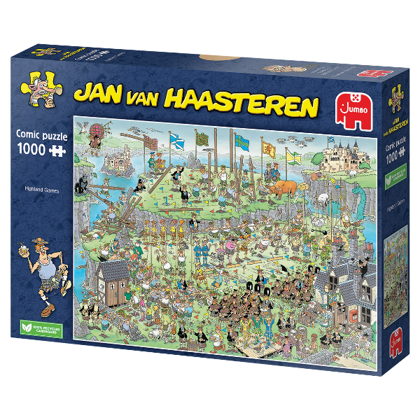 Puzzle Jan van Haasteren Highland Games 1000pc