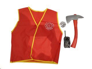 Dress Up Fireman Set 4pc