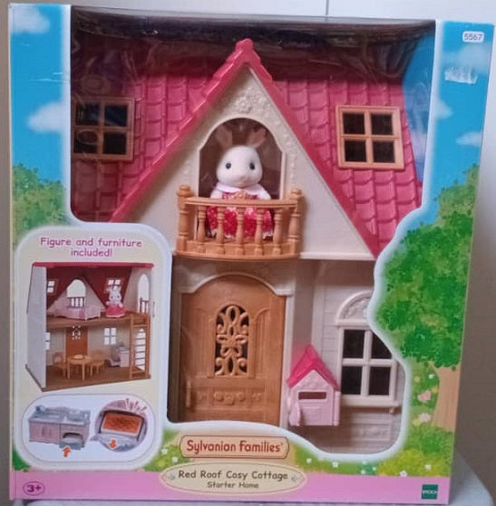 Sylvanian - Red Roof Cosy Cottage Starte