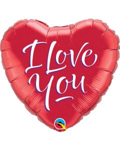 Valentine Love You Modern Script