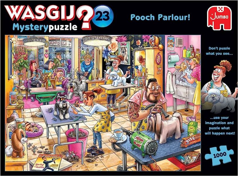 Puzzle Wasgij Mystery 23 Pooch Parlour 1000pc