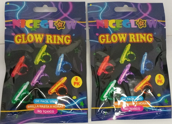 Glow Ring 6pc