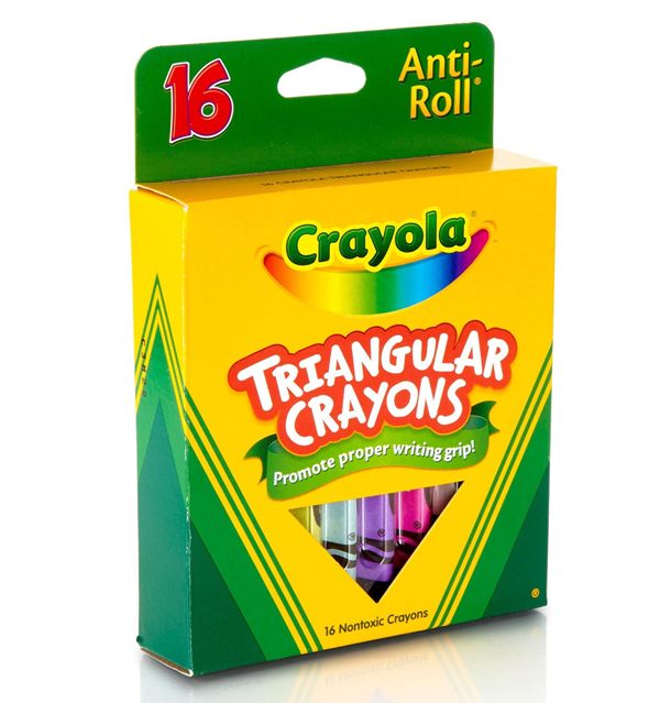 Crayola 16 Triangular Crayons